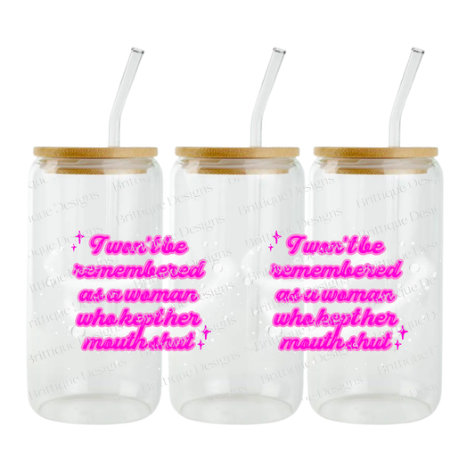 16oz Double Sided UV DTF | #524
