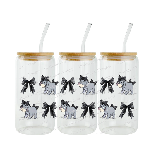 E3y0re & Bows| 16oz Double Sided UV DTF | #453
