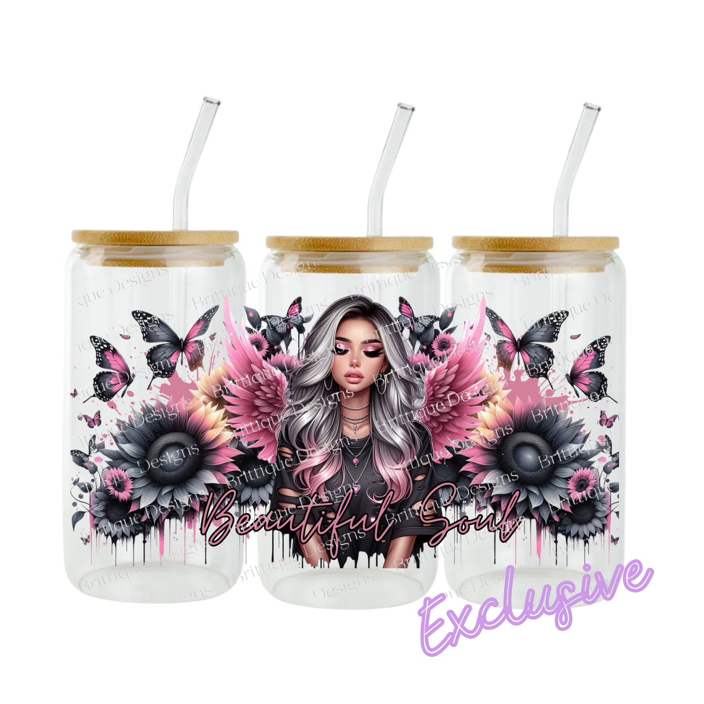 Beautiful Soul | 16oz UV DTF Exclusive
