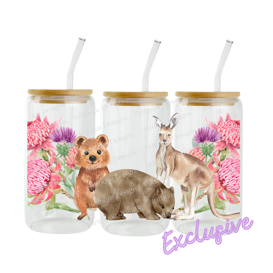 Cute Aussie Animals | 16oz UV DTF Exclusive