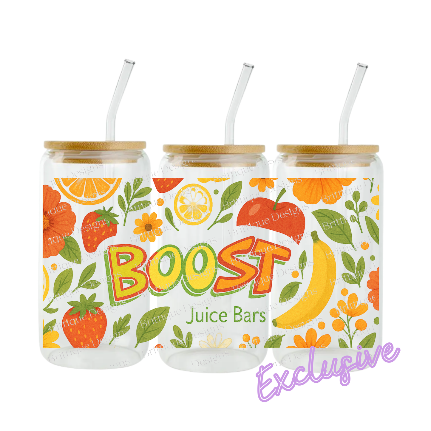 Boost Juice | 16oz UV DTF Exclusive
