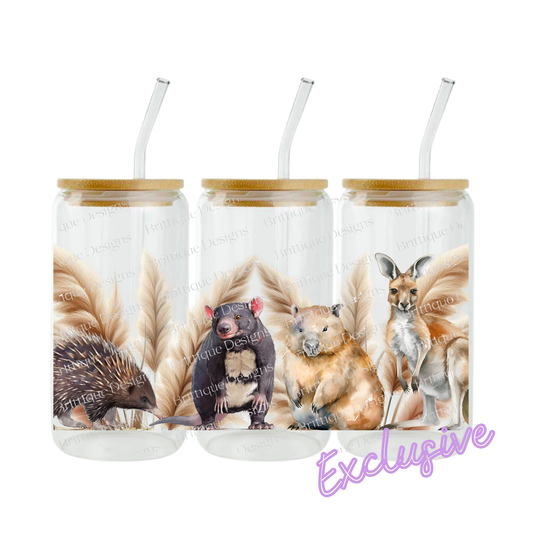 Aussie Animals | 16oz UV DTF Exclusive