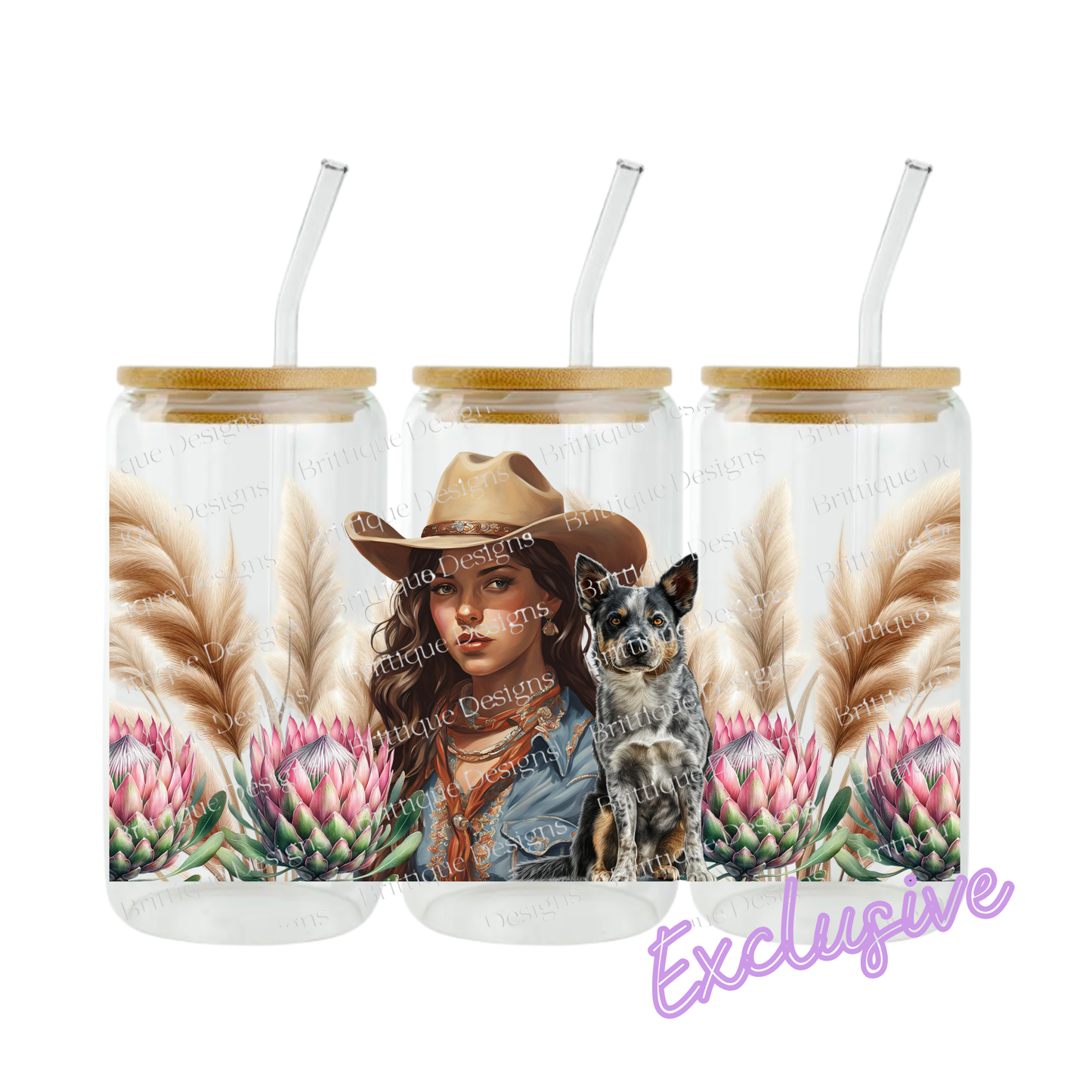 Native Flowers | 16oz UV DTF Exclusive