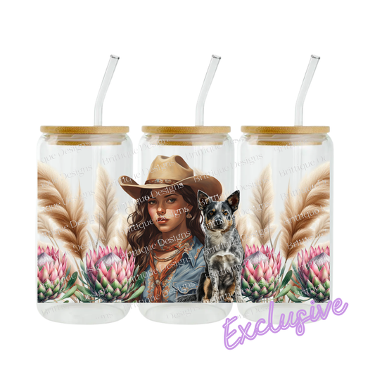 Native Flowers | 16oz UV DTF Exclusive