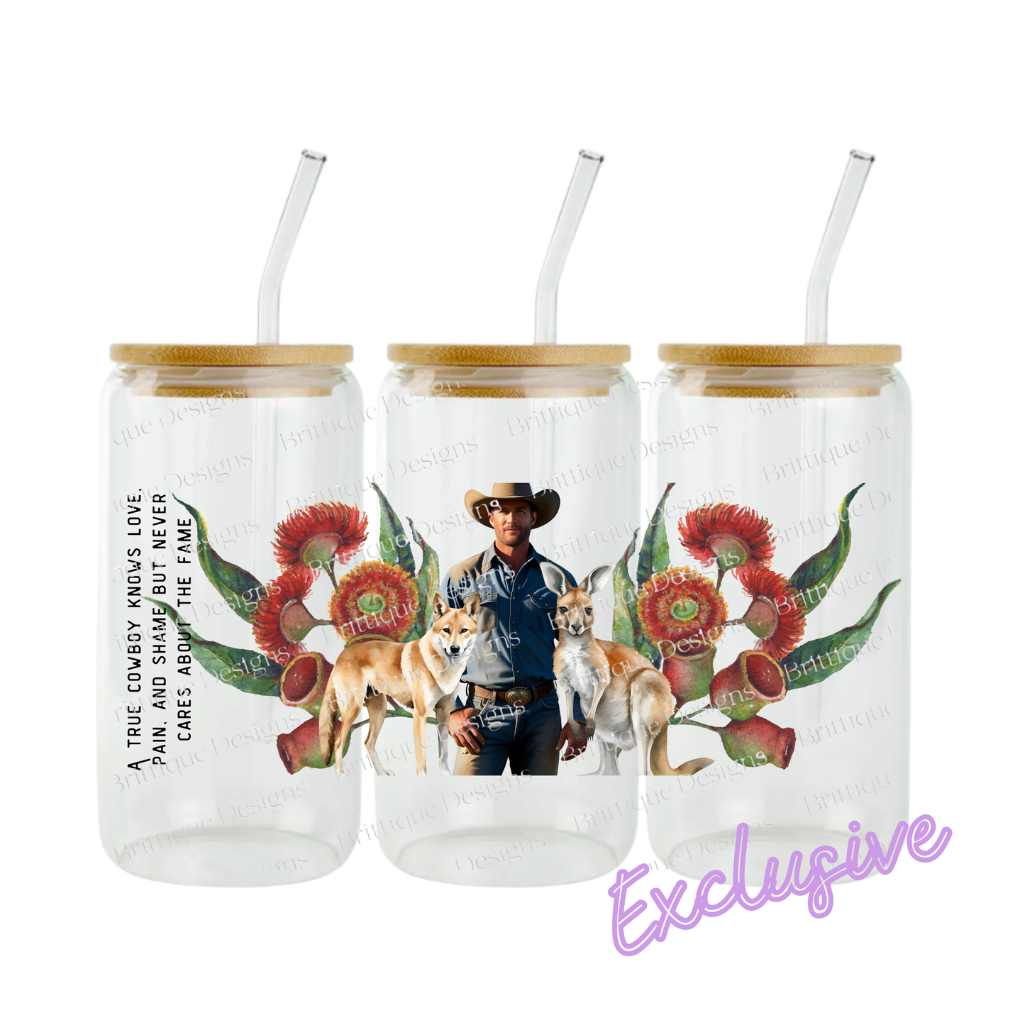 True Cowboy | 16oz UV DTF Exclusive