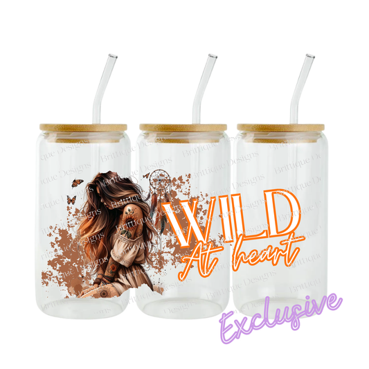 Wild At Heart | 16oz UV DTF Exclusive