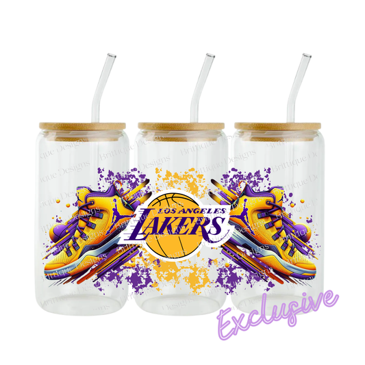 Lakers Basketball | Sports | 16oz UV DTF Exclusive