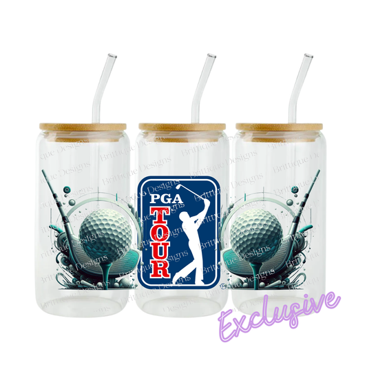 Golf | Sports | 16oz UV DTF Exclusive