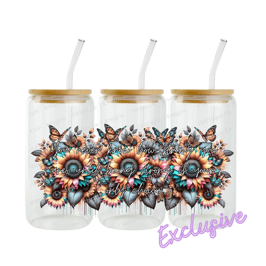 You Are Strong | 16oz UV DTF Exclusive