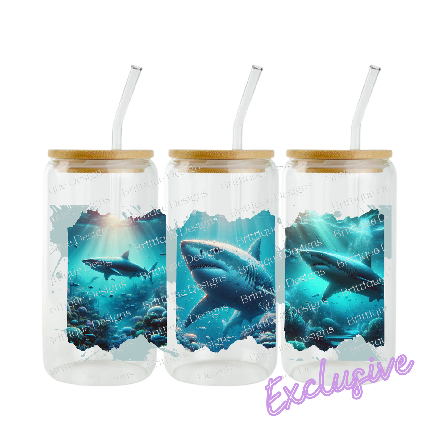Sharks | 16oz UV DTF Exclusive