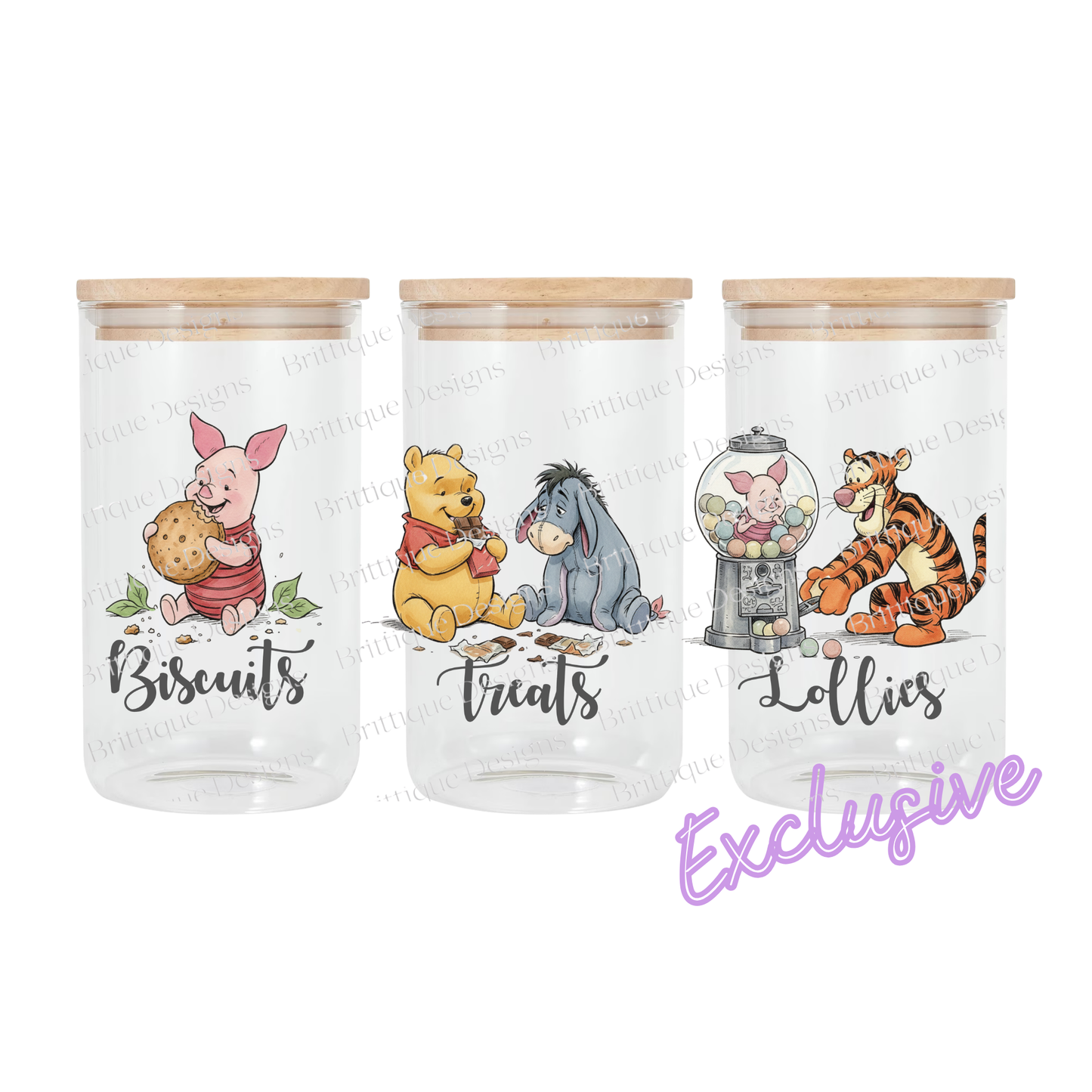 W1nn1e The P00h | Canister | 16oz UV DTF Exclusive