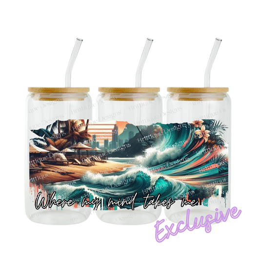 Where My Mind Takes Me | 16oz UV DTF Exclusive