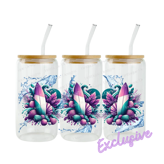 Tropical Surf | 16oz UV DTF Exclusive