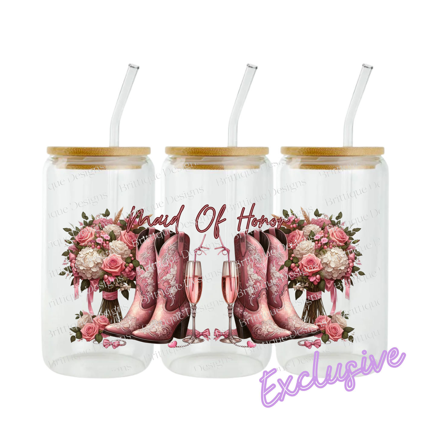 Maid Of Honor | 16oz UV DTF Exclusive