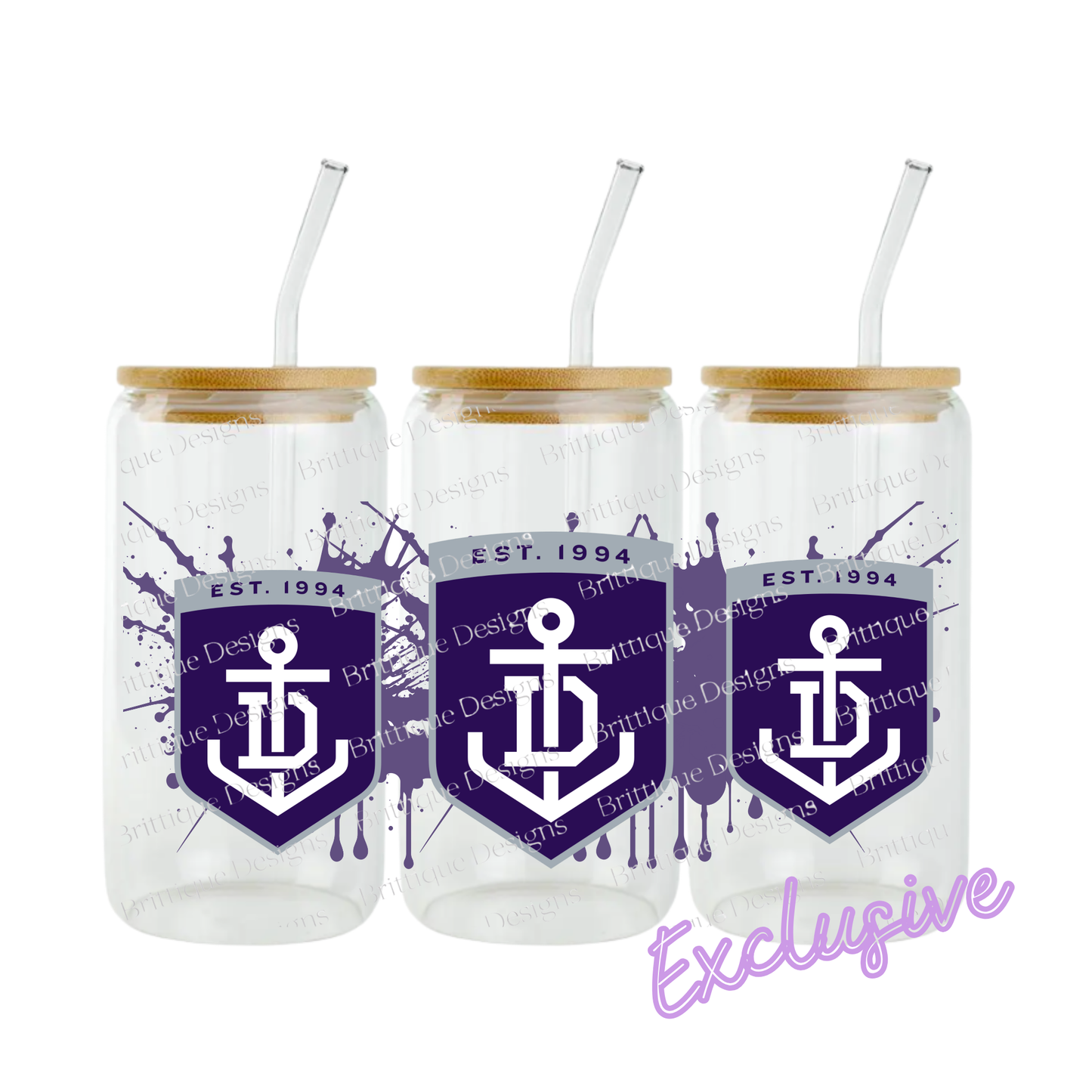 Fremantle Dockers | AFL Football | 16oz UV DTF Exclusive