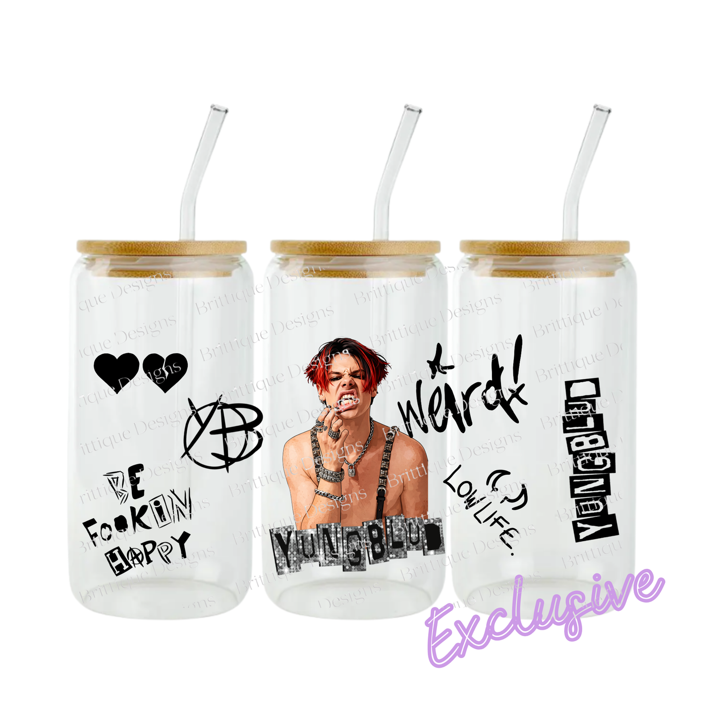 Y_ng Bl_d | 16oz UV DTF Exclusive
