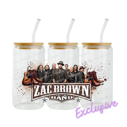 Zac Brown Band | 16oz UV DTF Exclusive