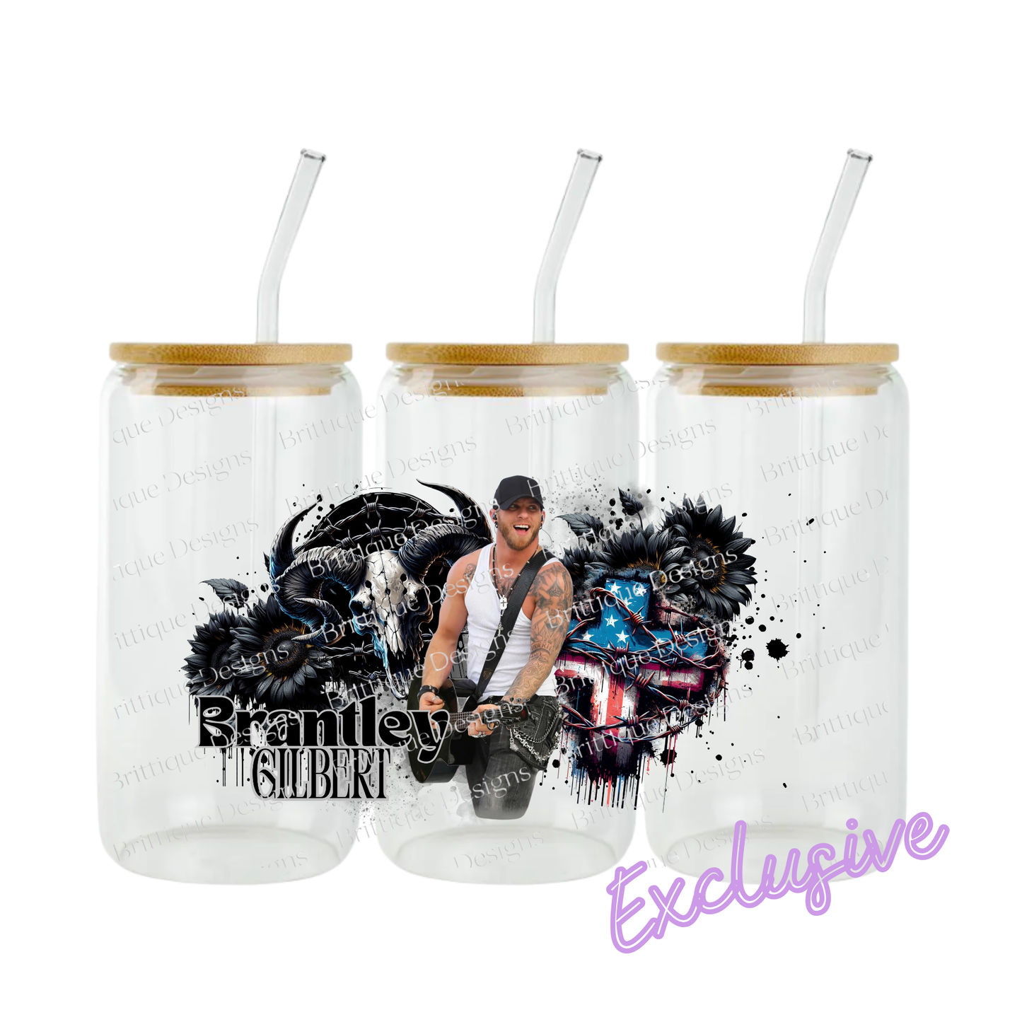 Brantley Gilbert | 16oz UV DTF Exclusive