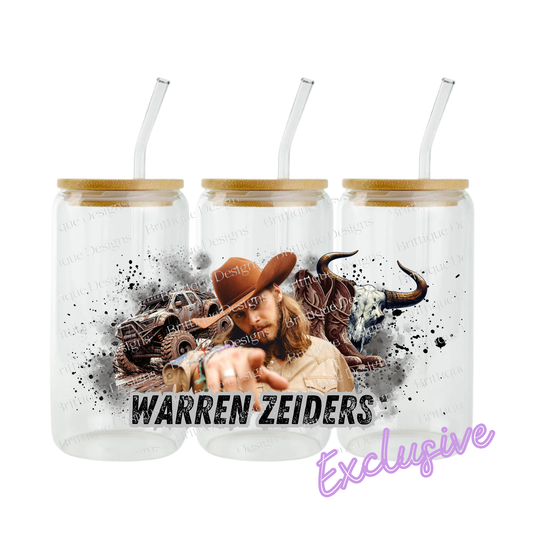 Warren Zeiders | 16oz UV DTF Exclusive