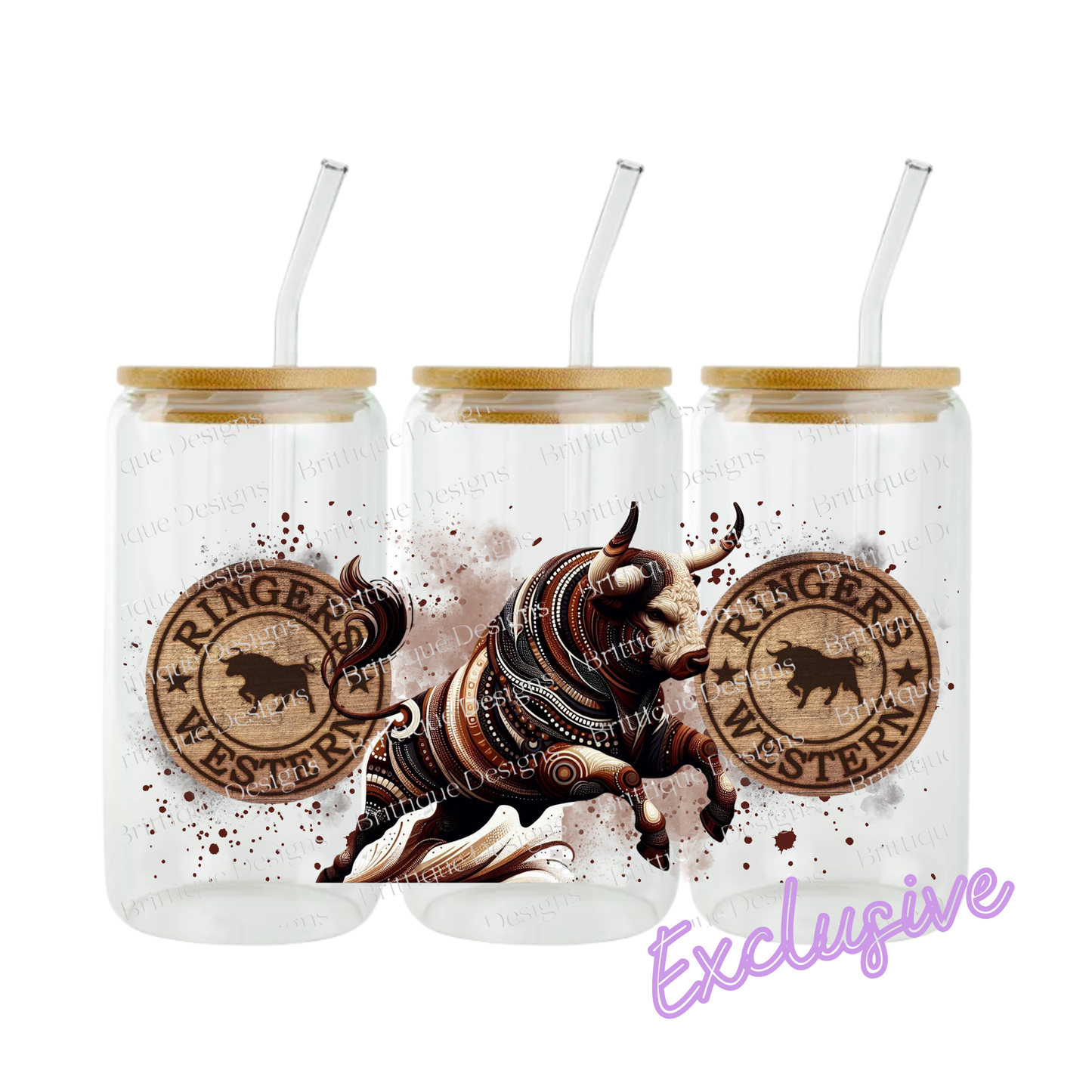 R1ngers W3stern | 16oz UV DTF Exclusive
