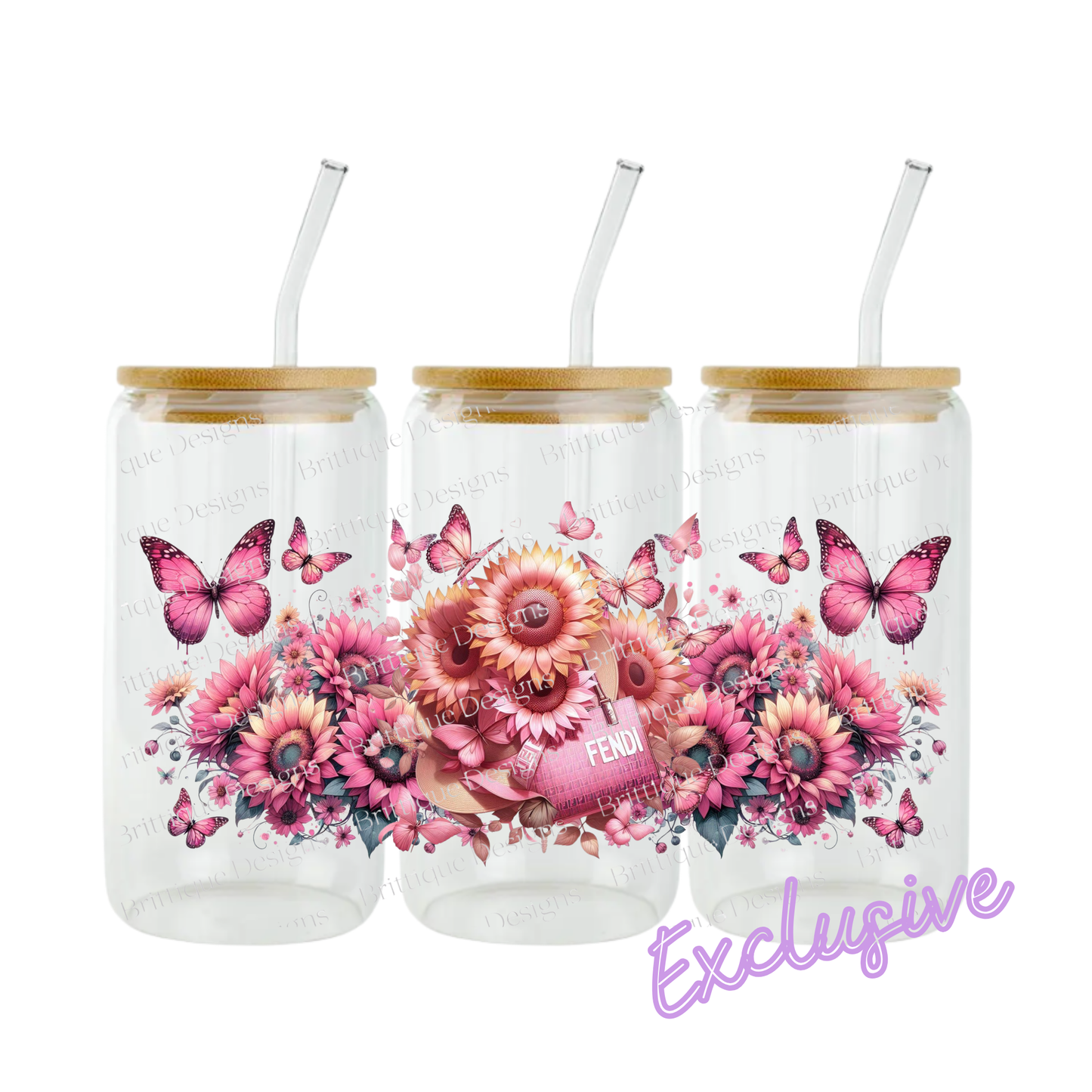 Pink F3nd1 | 16oz UV DTF Exclusive