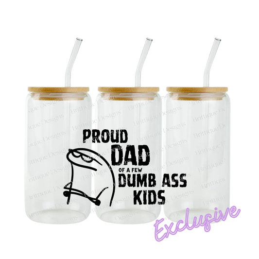 Proud Dad | 16oz UV DTF Exclusive | #1022