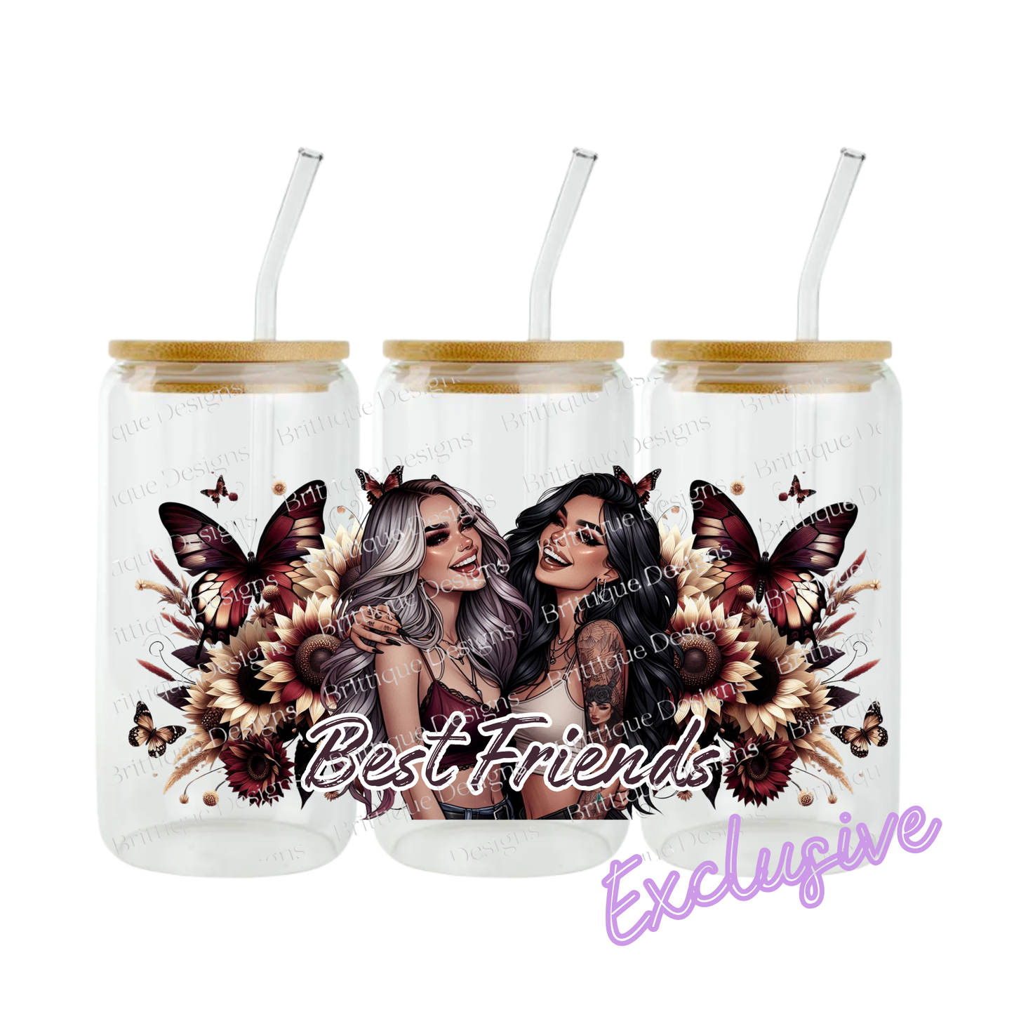 Best Friends | 16oz UV DTF Exclusive