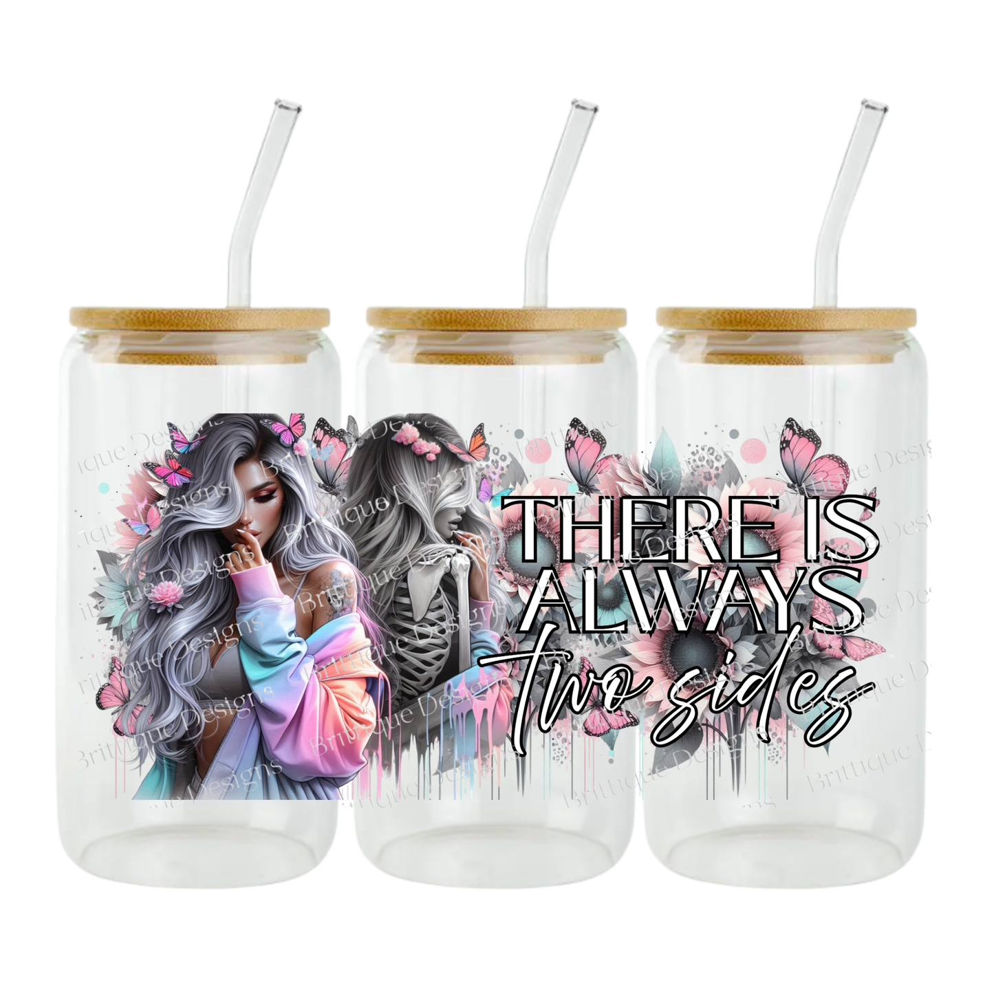 16oz Double Sided UV DTF | #754