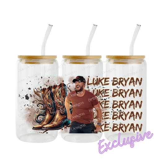 Luke Bryan | 16oz UV DTF Exclusive