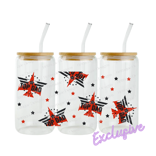 Top Dad | 16oz UV DTF Exclusive | #1014