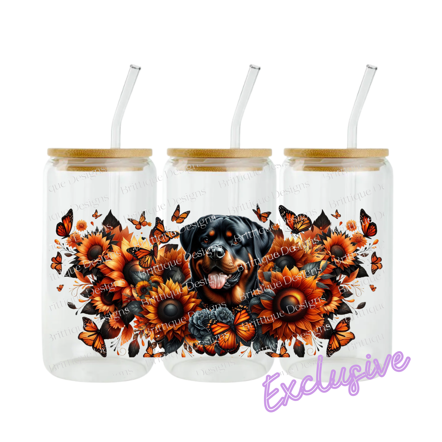 Rottie | 16oz UV DTF Exclusive