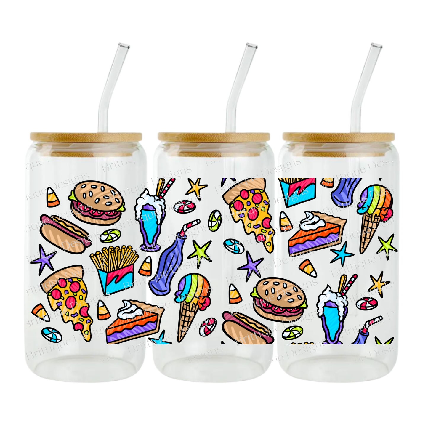 16oz Double Sided UV DTF |  #309