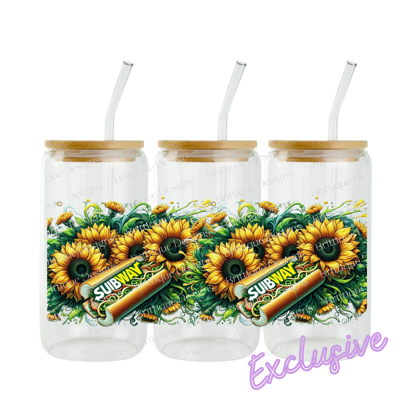 Subway | 16oz UV DTF Exclusive
