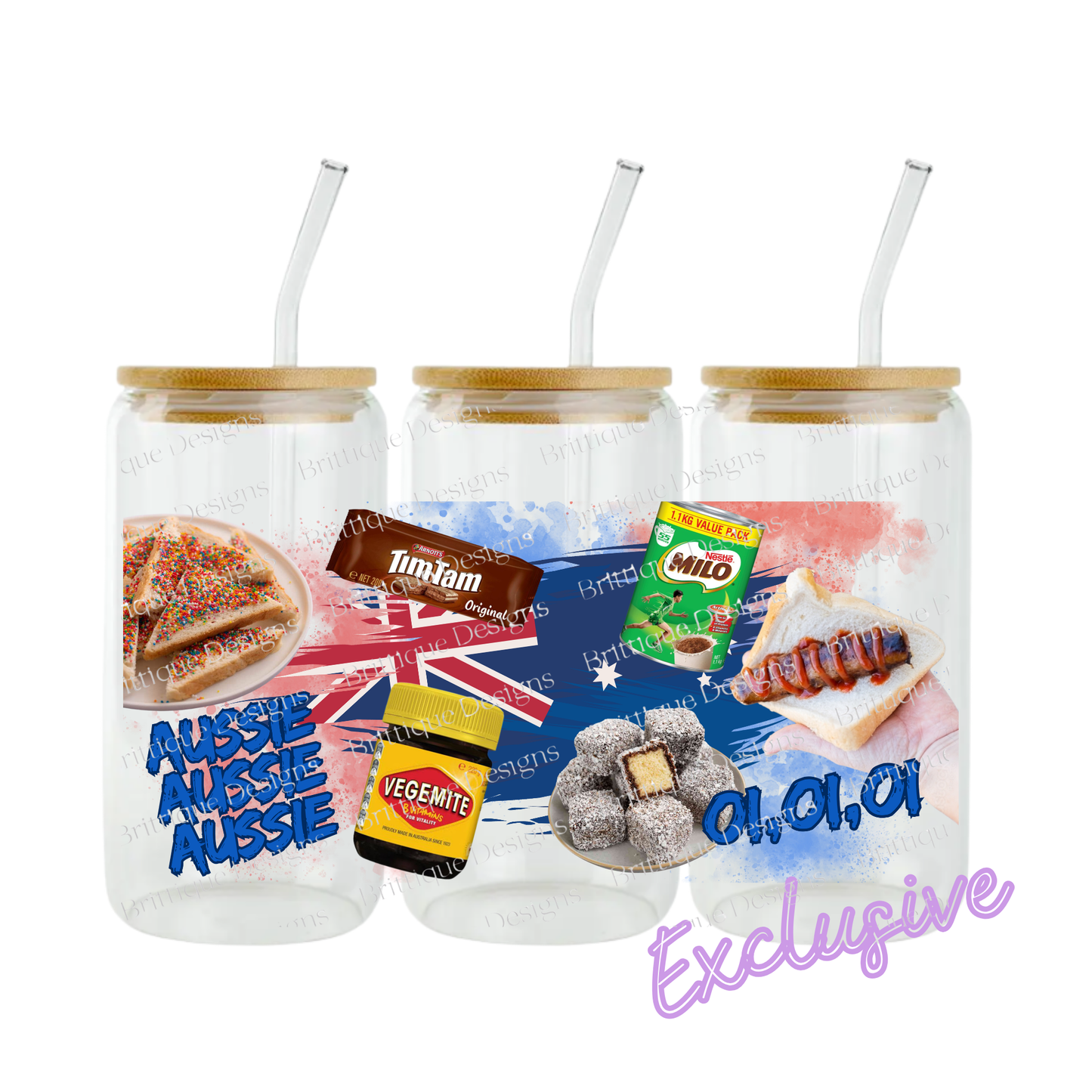 Aussie Icons | 16oz UV DTF Exclusive