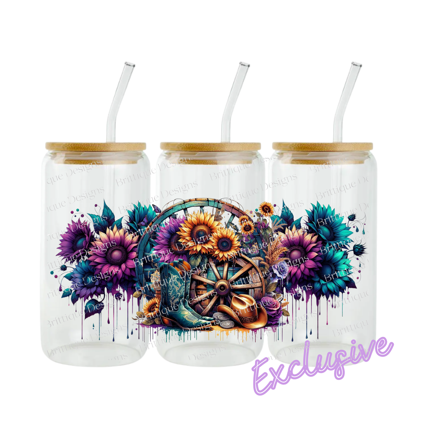 Bold & Blooming | 16oz UV DTF Exclusive