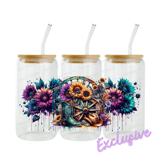 Bold & Blooming | 16oz UV DTF Exclusive