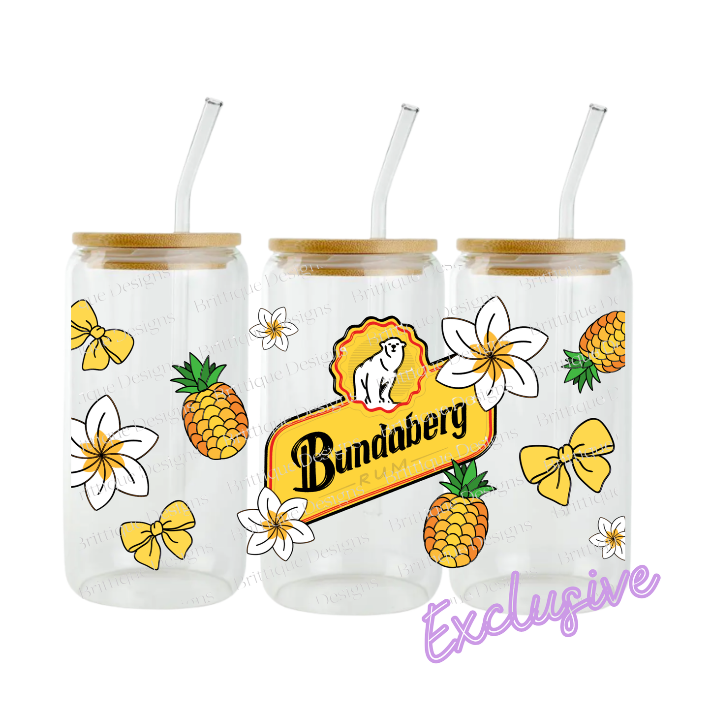 Rum - Tropical Vibes | 16oz UV DTF Exclusive