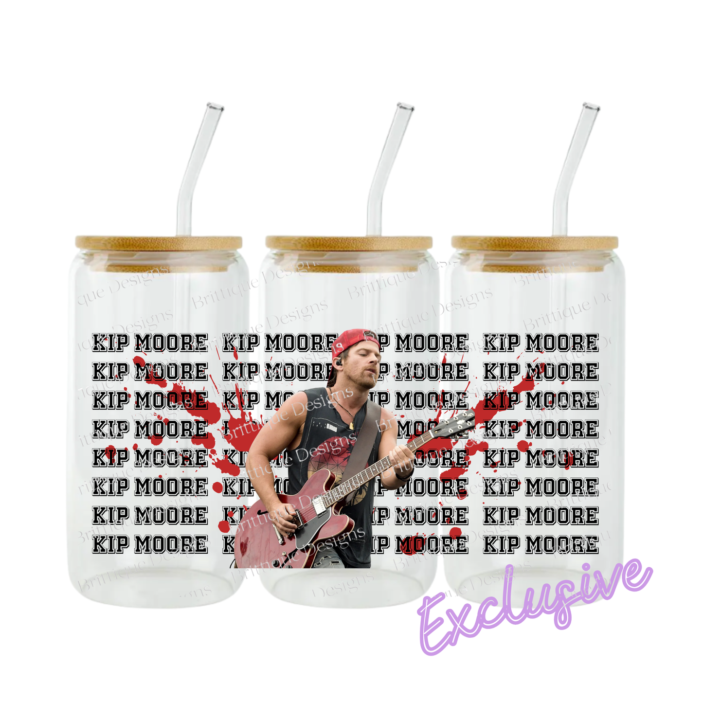 "K1p M0ore" 16oz UV DTF EXCLUSIVE