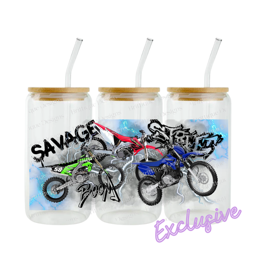 Moto Madness | 16oz UV DTF Exclusive
