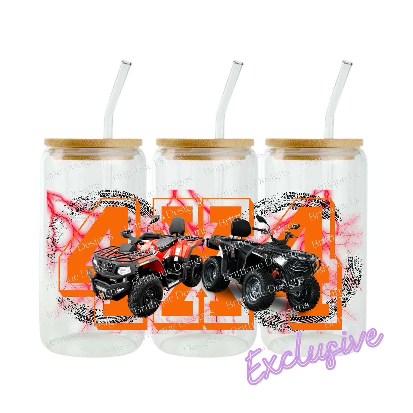 ATV 4X4 | 16oz UV DTF Exclusive