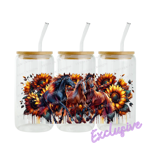 Country Sunflower | 16oz UV DTF Exclusive