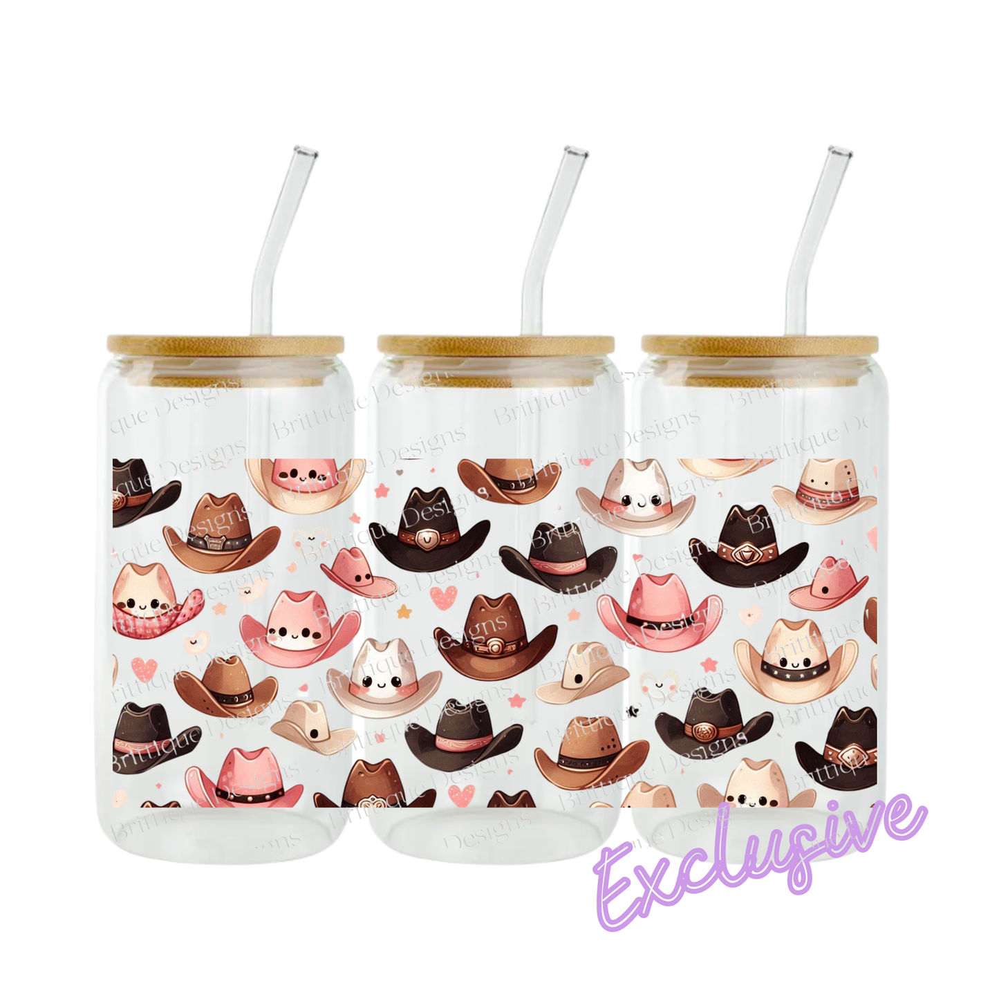 Cowboy Cutie | 16oz UV DTF Exclusive