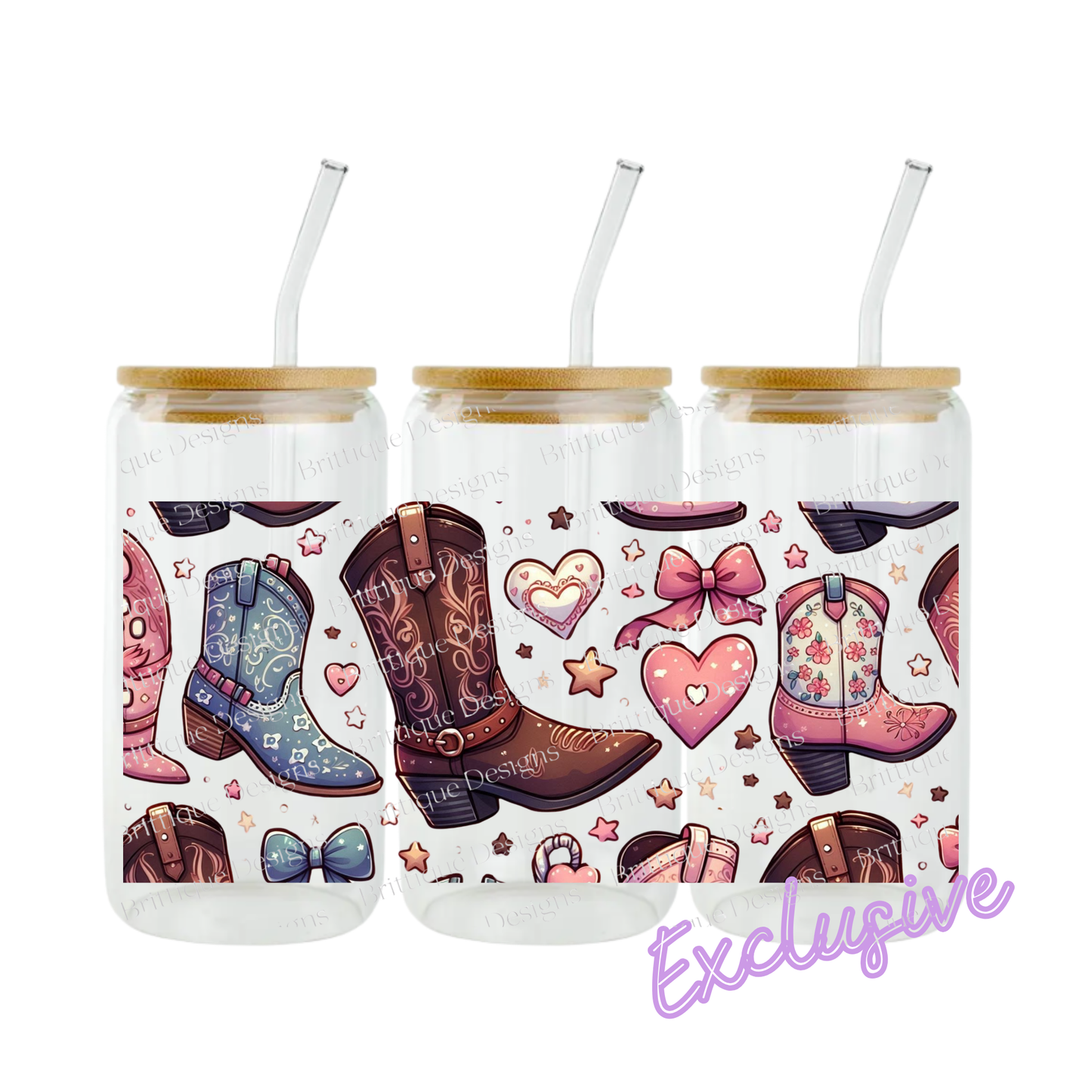 Boot Scootin | 16oz UV DTF Exclusive