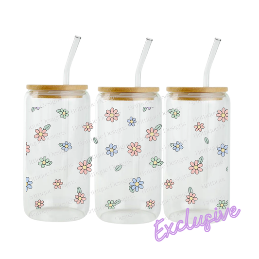 Pretty Petals | 16oz UV DTF Exclusive