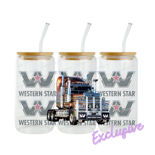 Western Star | 16oz UV DTF Exclusive