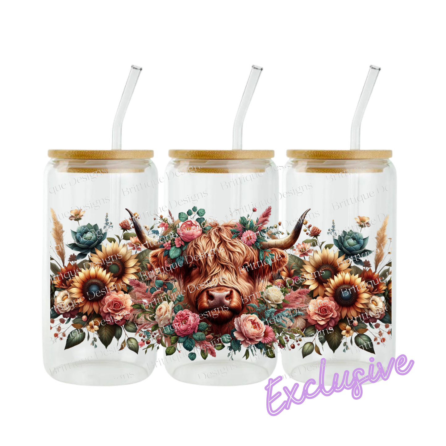 Rustic Bloom | 16oz UV DTF Exclusive