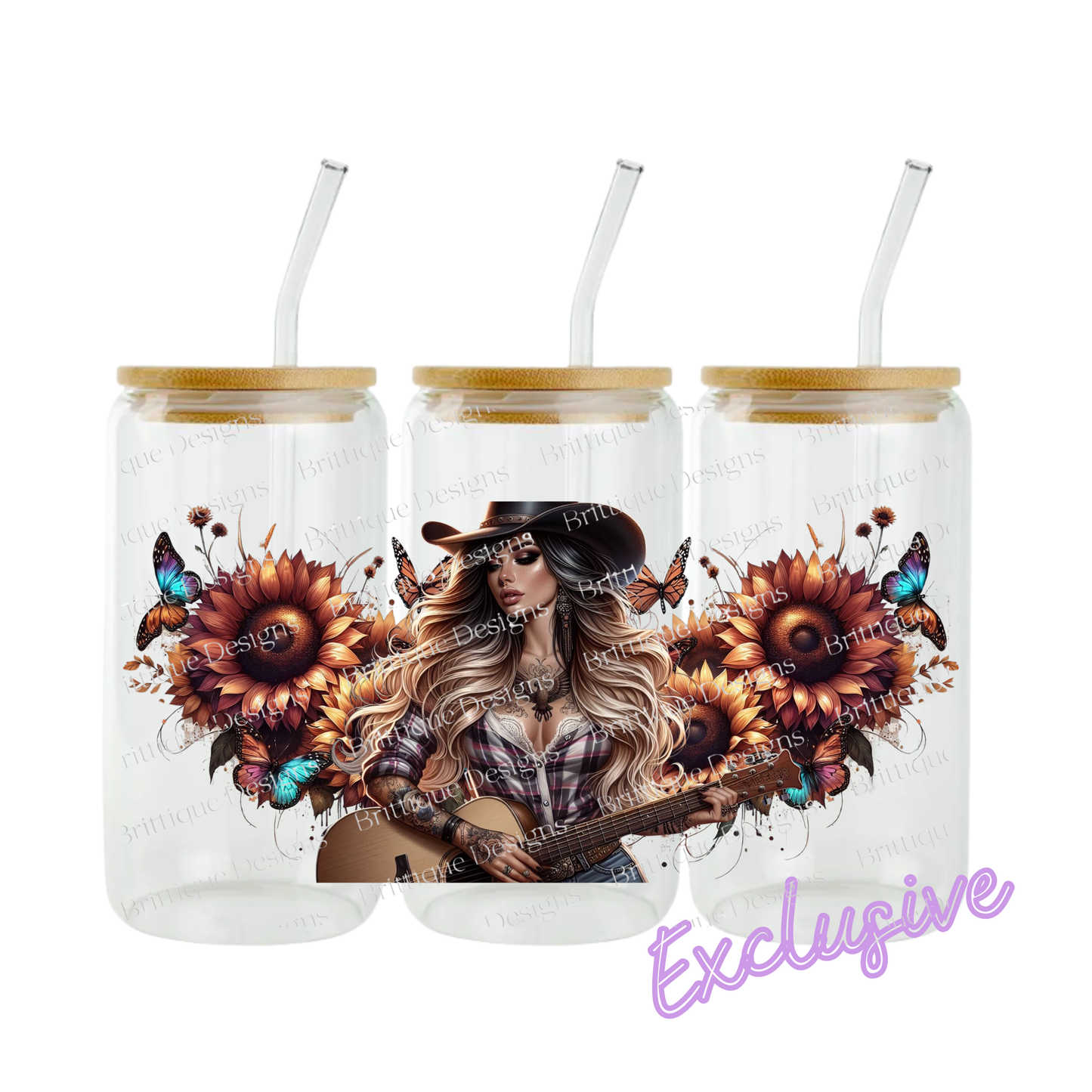Blooming Melodies | 16oz UV DTF Exclusive