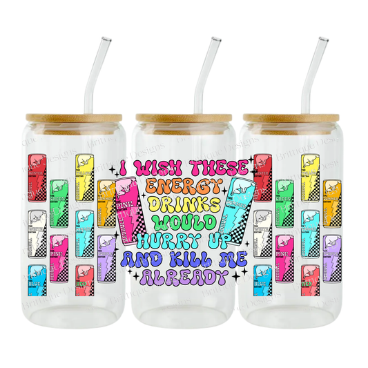 16oz Double Sided UV DTF | #553