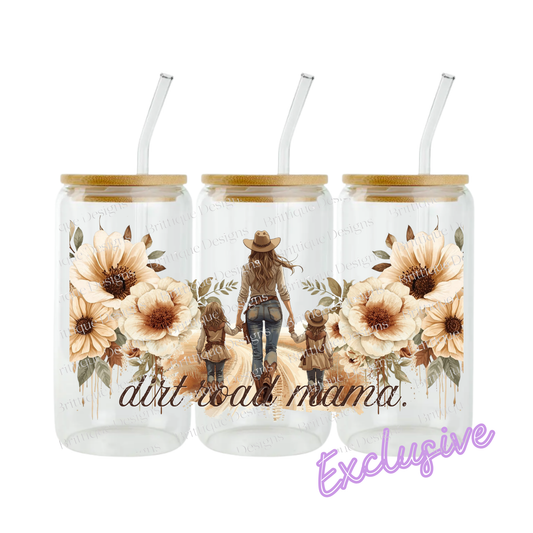 Dirt Road Mama | 16oz UV DTF Exclusive