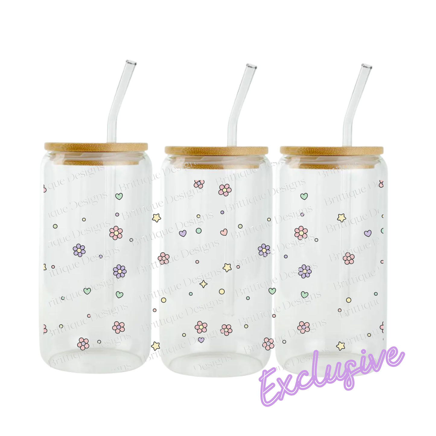Petite Flowers | 16oz UV DTF Exclusive